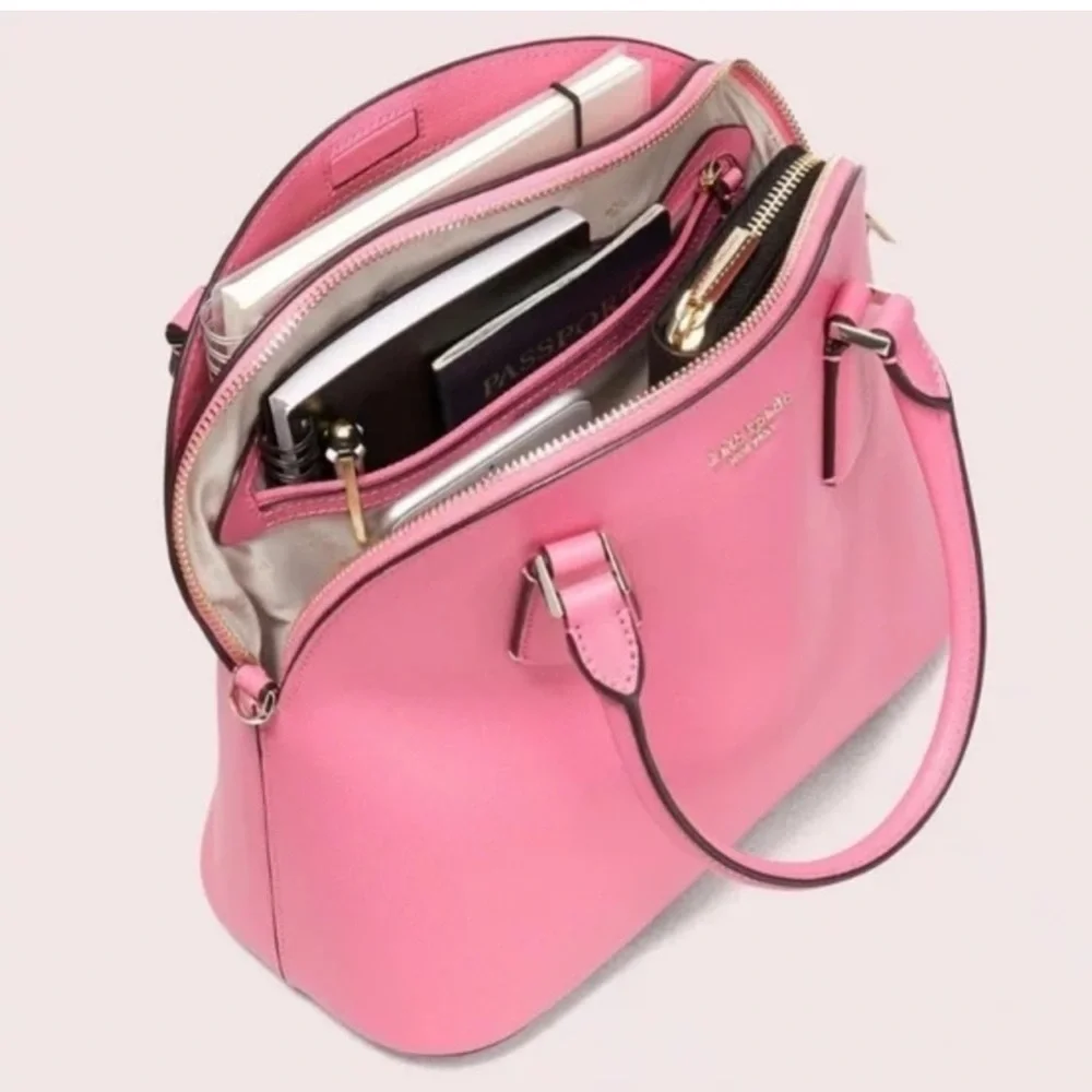 Kate Spade Sylvia Medium Dome Satchel in Blustery